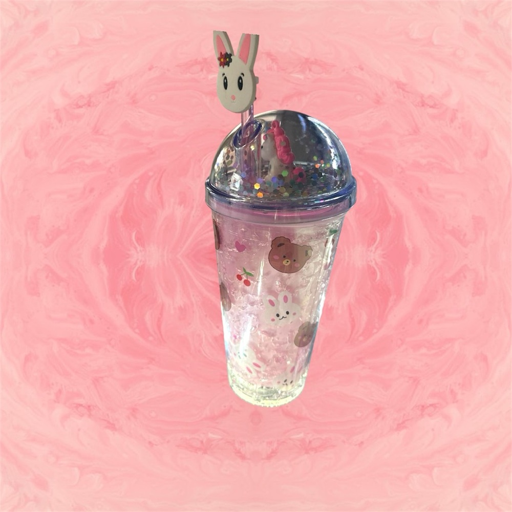 Pink cup
